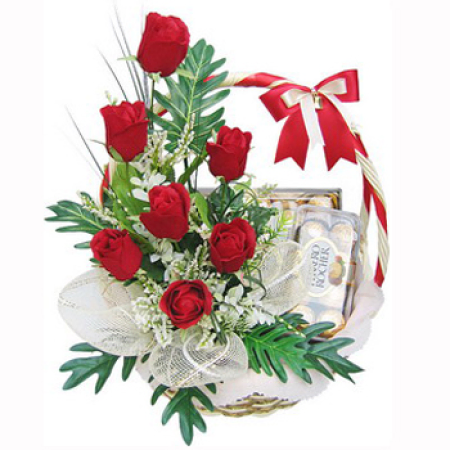 Der Kreis der Liebe Blumenstrauß