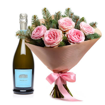 Romantische Geschenkkörbe ins Ausland versenden